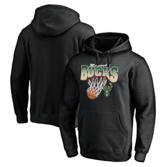 NBA Milwaukee Bucks Balanced Floor Pullover Hoodie