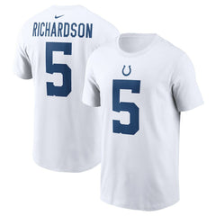 Anthony Richardson Player Name & Number T-Shirt - Indianapolis Colts