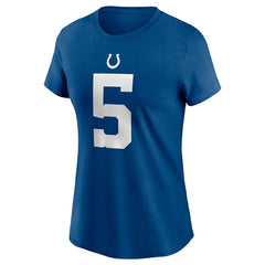 Anthony Richardson Women's Player Name & Number T-Shirt - Indianapolis Colts
