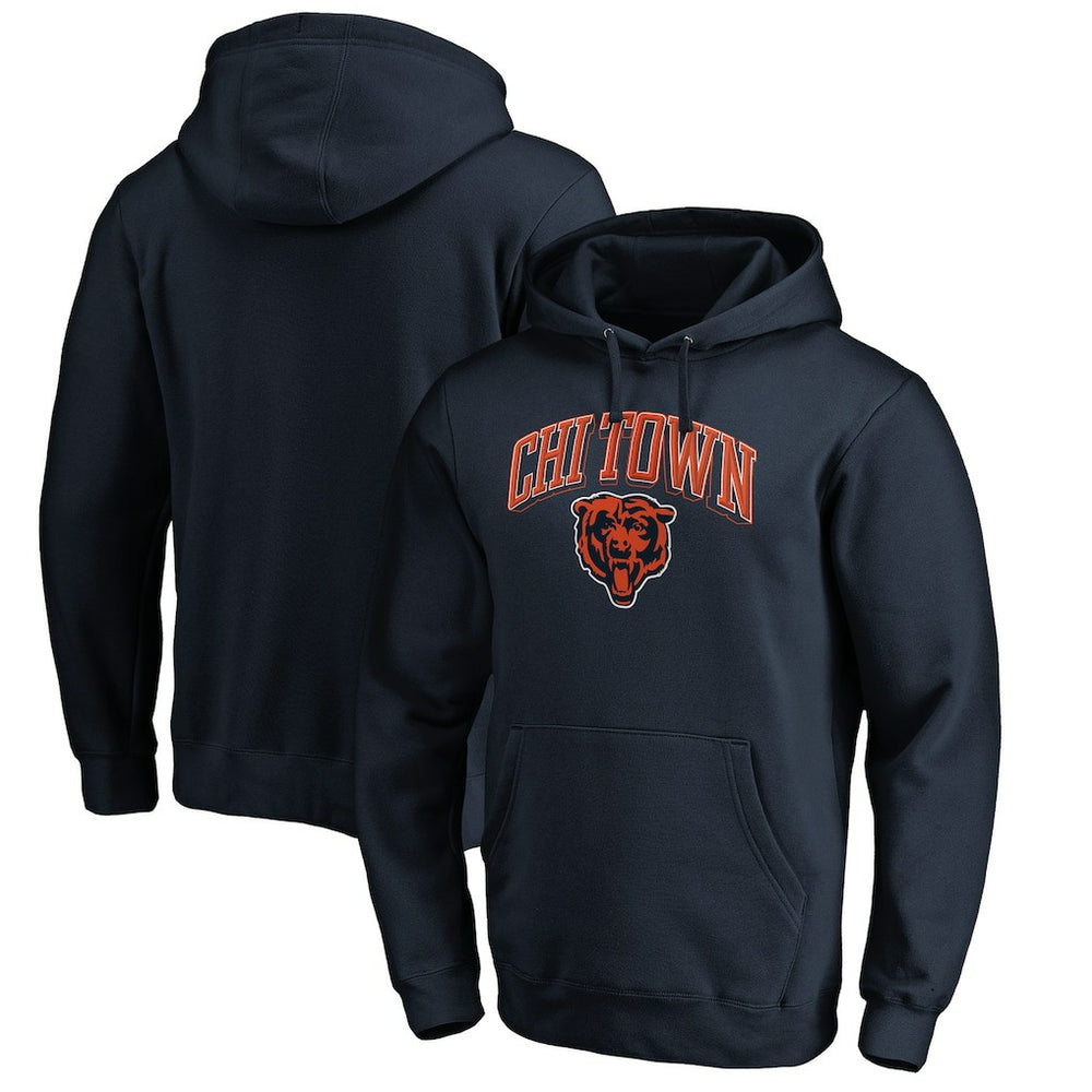 Hometown Collection Chi Town Pullover Hoodie - Chicago Bears