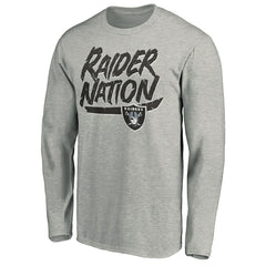 Hometown Collection Raider Nation Long Sleeve T-Shirt - Las Vegas Raiders