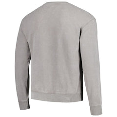 The Wild Collective Unisex Distressed Pullover Sweatshirt - Carolina Panthers