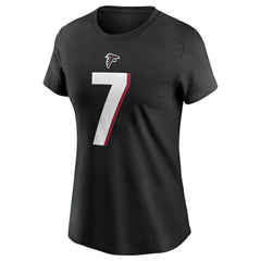 Bijan Robinson Women's Player Name & Number T-Shirt - Atlanta Falcons