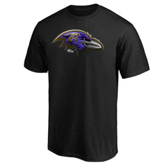 Midnight Mascot Team Logo T-Shirt - Baltimore Ravens