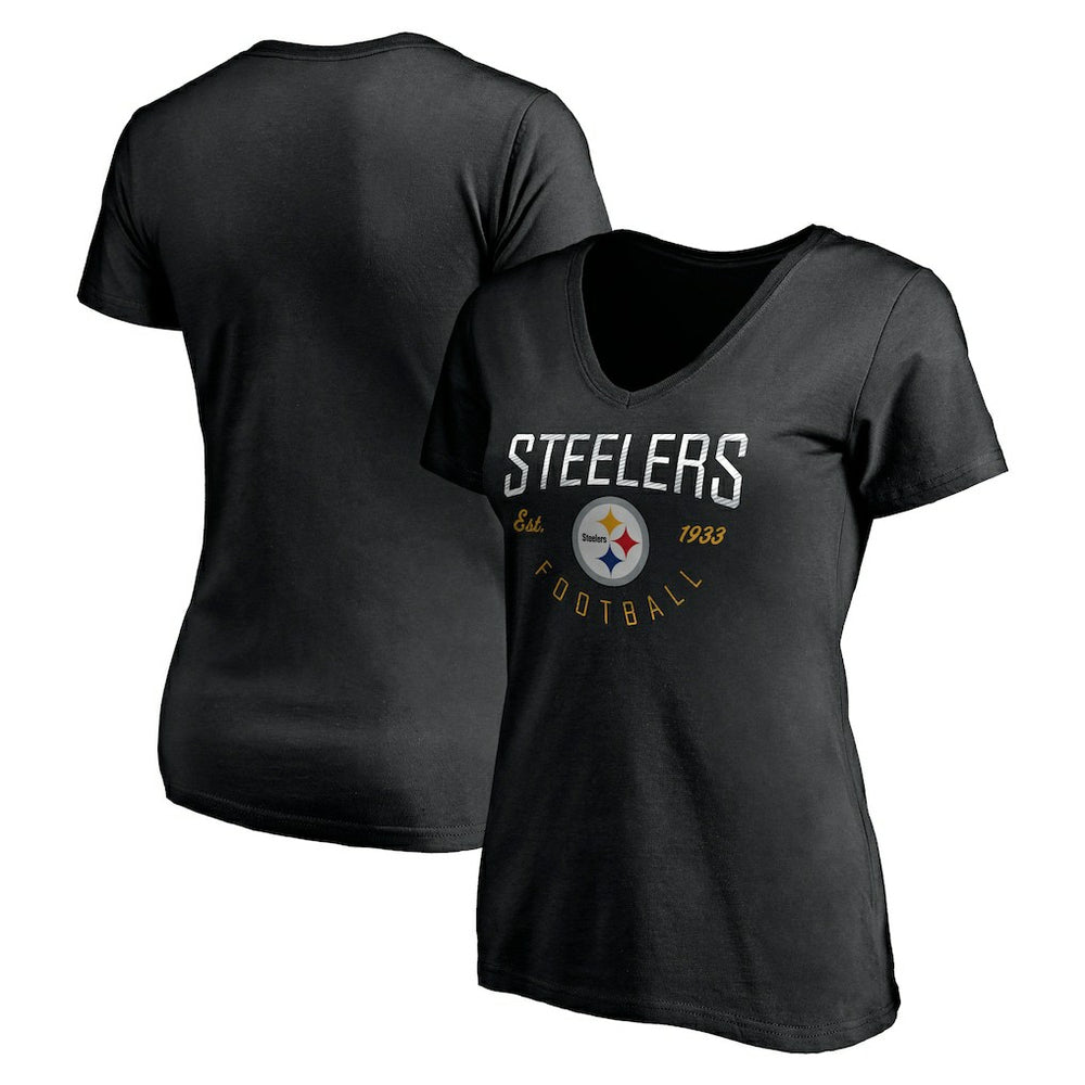 Women's Live For It V-Neck T-Shirt - Pittsburgh Steelers