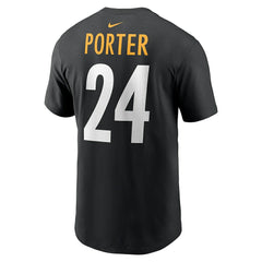 Joey Porter Jr. Player Name & Number T-Shirt - Pittsburgh Steelers