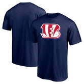 Red White and Team T-Shirt - Cincinnati Bengals