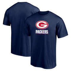 Red White and Team T-Shirt - Green Bay Packers