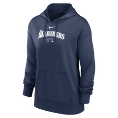 MLB Seattle Mariners Nike Women's Authentic Collection Performance Pullover Hoodie