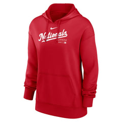 MLB Washington Nationals Nike Women's Authentic Collection Performance Pullover Hoodie