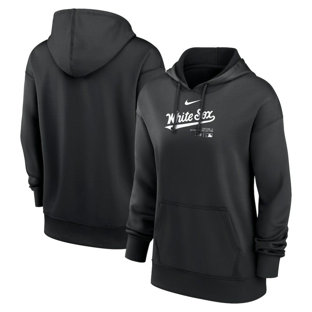 MLB Chicago White Sox Nike Women's Authentic Collection Performance Pullover Hoodie