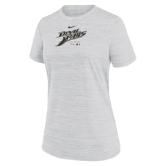 MLB Tampa Bay Rays Nike Women's Authentic Collection Velocity Performance T-Shirt
