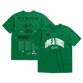 NBA Boston Celtics Bleacher Report x Unisex World Tour T-Shirt
