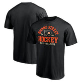 NHL Black Philadelphia Flyers Hometown Collection Broad Street T-Shirt