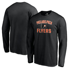 NHL Black Philadelphia Flyers Victory Arch Long Sleeve T-Shirt