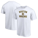 NHL White Boston Bruins Victory Arch T-Shirt