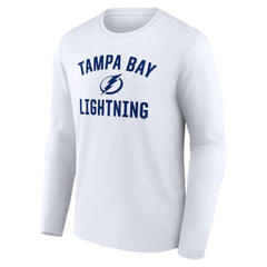 NHL White Tampa Bay Lightning Victory Arch Long Sleeve T-Shirt