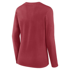 Women's Plus Size Foiled Play Long Sleeve T-Shirt - Arizona Cardinals