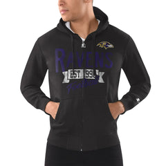 Starter Domestic Post Season Full-Zip Hoodie - Baltimore Ravens