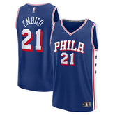 NBA Joel Embiid Philadelphia 76ers Fast Break Replica Jersey