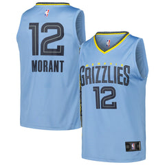NBA Ja Morant Memphis Grizzlies Fast Break Replica Player Jersey