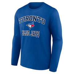 MLB Toronto Blue Jays Logo Athletic Heart & Soul Long Sleeve T-Shirt