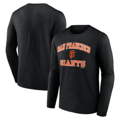 MLB San Francisco Giants Logo Athletic Heart & Soul Long Sleeve T-Shirt
