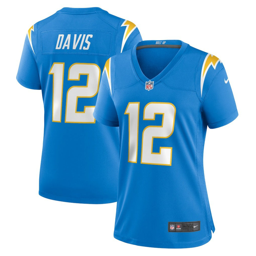 Derius Davis Women's Team Game Jersey - Los Angeles Chargers