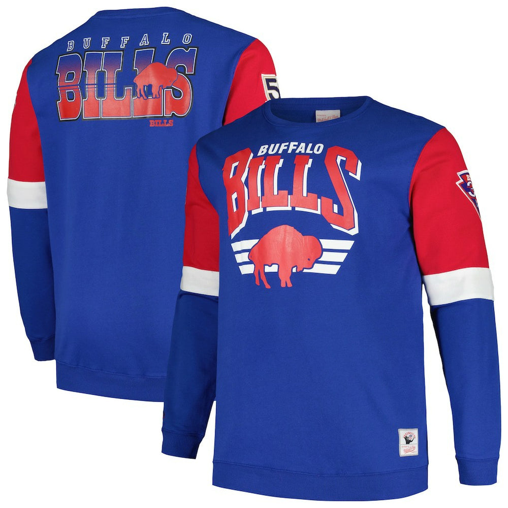 Big & Tall Fleece Pullover Sweatshirt - Buffalo Bills