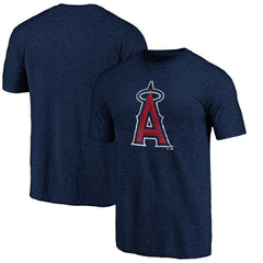 MLB Los Angeles Angels Official Logo Tri-Blend T-Shirt