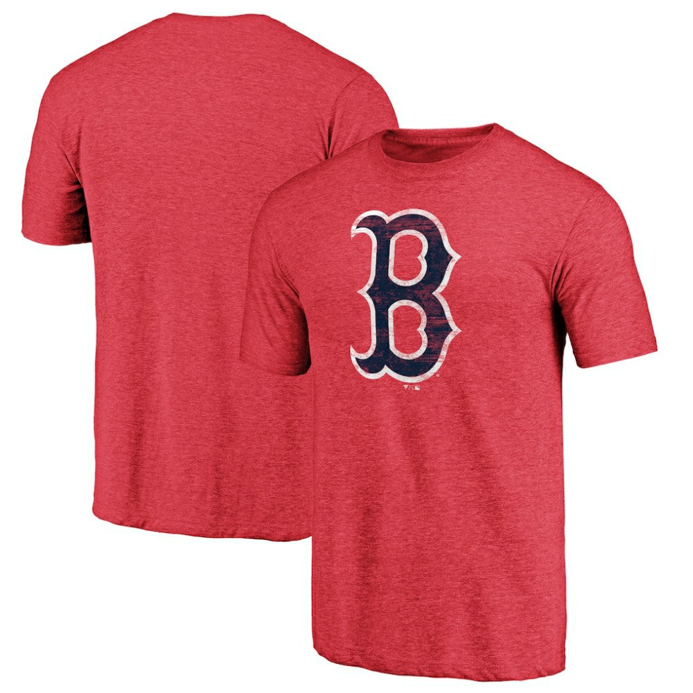 MLB Boston Red Sox Official Logo Tri-Blend T-Shirt