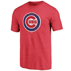 MLB Chicago Cubs Official Logo Tri-Blend T-Shirt