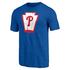 MLB Philadelphia Phillies Hometown Collection Keystone Tri-Blend T-Shirt