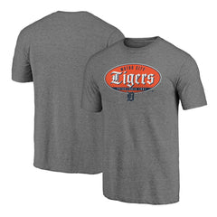 MLB Detroit Tigers Hometown Collection Oil Can Tri-Blend T-Shirt