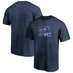 MLB Chicago White Sox Cooperstown Collection Throwback Logo Tri-Blend T-Shirt