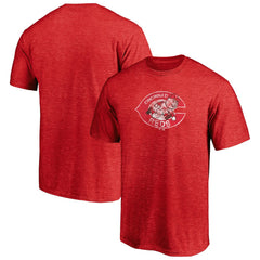 MLB Cincinnati Reds Cooperstown Collection Throwback Logo Tri-Blend T-Shirt