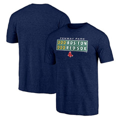 MLB Boston Red Sox Hometown Collection Scoreboard Tri-Blend T-Shirt