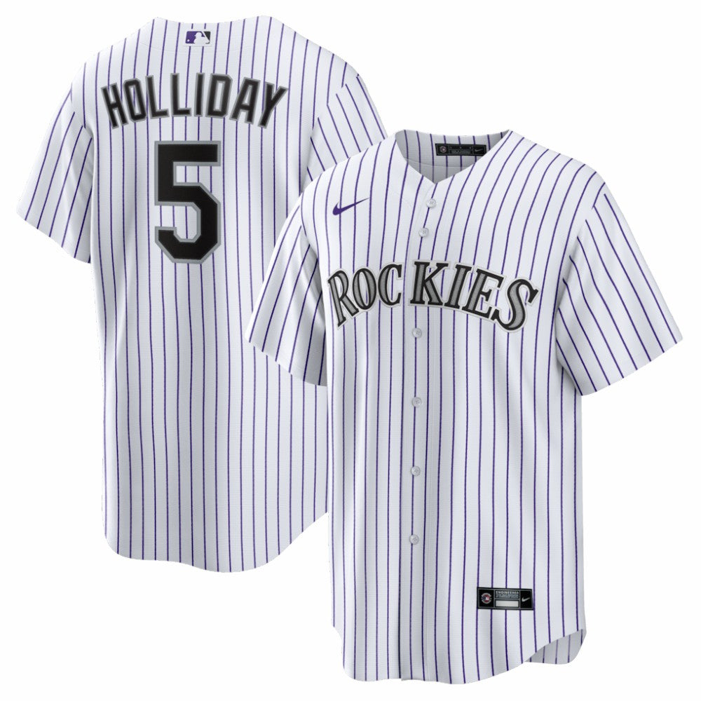 MLB Matt Holliday Colorado Rockies Nike Home Retired Player Replica Jersey