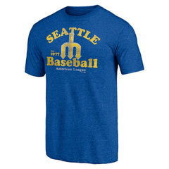 MLB Seattle Mariners Cooperstown Collection Our Game Tri-Blend T-Shirt
