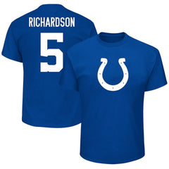 Anthony Richardson Big & Tall Player Name & Number T-Shirt - Indianapolis Colts
