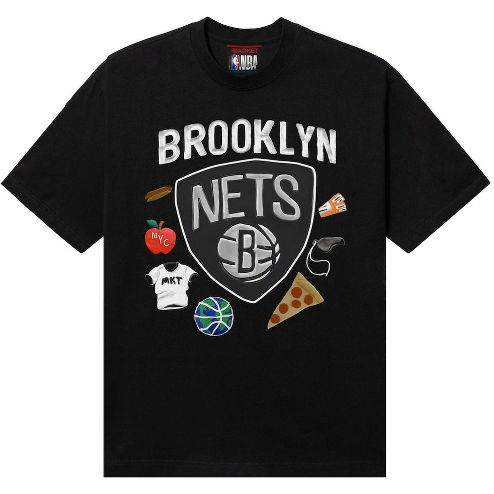 NBA Brooklyn Nets NBA x MARKET Unisex Claymation T-Shirt