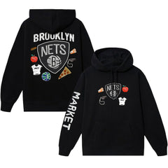 NBA Brooklyn Nets NBA x MARKET Unisex Claymation Pullover Hoodie