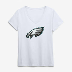 Logo Athletic Women's Primary Logo V-Neck T-Shirt - Philadelphia Eagles