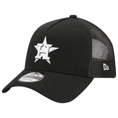 MLB Houston Astros New Era A-Frame 9FORTY Trucker Adjustable Hat