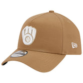 MLB Milwaukee Brewers New Era A-Frame 9FORTY Adjustable Hat