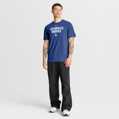 MLB Los Angeles Dodgers Nike Stacked Tri-Blend T-Shirt