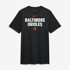 MLB Baltimore Orioles Nike Stacked Tri-Blend T-Shirt