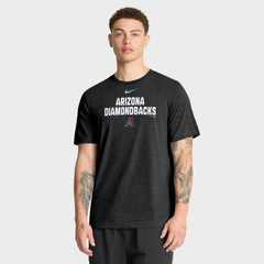 MLB Arizona Diamondbacks Nike Stacked Tri-Blend T-Shirt