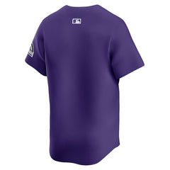 MLB Colorado Rockies Nike Alternate Limited Jersey – Purple