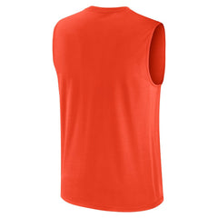 Large Logo Lightweight Dri-FIT Muscle Tank Top - Cleveland Browns